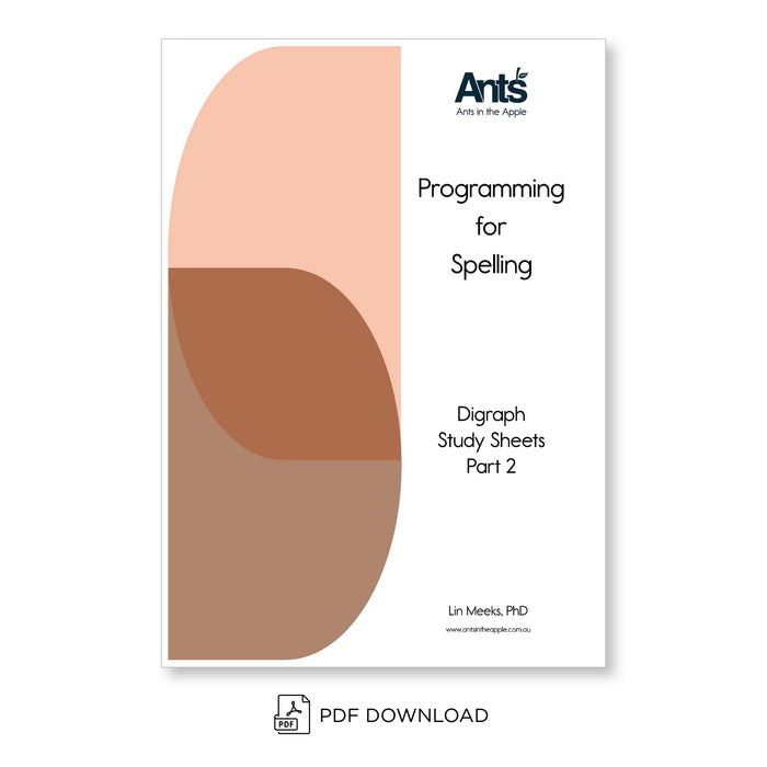 #44107 Digraph Study Sheets Part 2