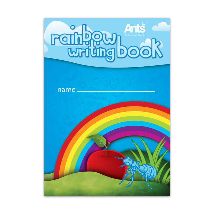#18605 Rainbow Writing Book (A5) 10 Pack