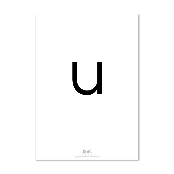 #18106 Alphabet Sounds Cards (26 cards, A4, double sided)